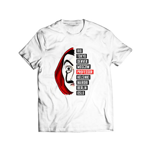 money heist tshirt design